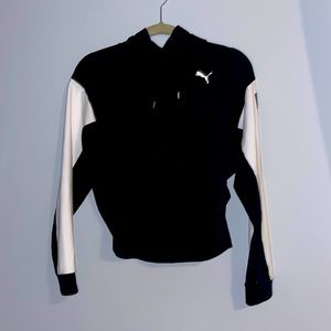 Black and White Puma Sweatshirt